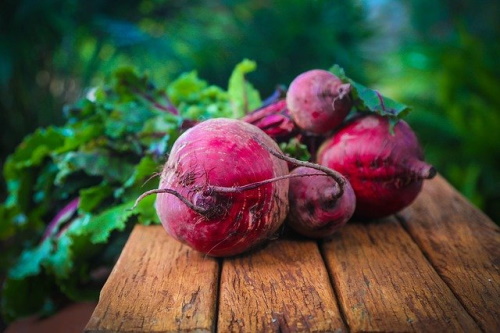 Best foods for anemia: Image of beets on a table