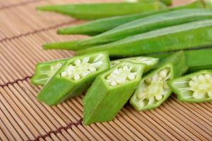 foods that help with diarrhea: image of okra