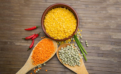 Best foods for reproductive health: Image of lentils.
