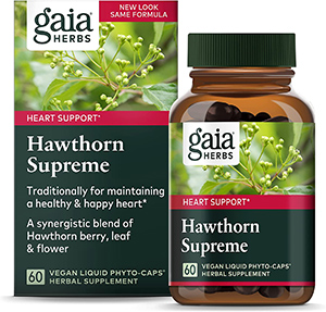 Gaia Herbs Hawthorn Supreme - Hawthorn Berry Supplement to Support Heart Health - For Use at Every Age and Stage to Sustain and Support the Heart 