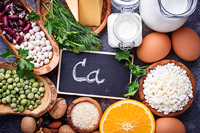 various foods that are rich in calcium