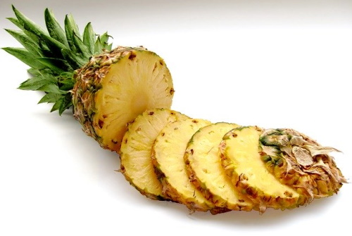 Best foods for gut health: Image of sliced up pineapple.