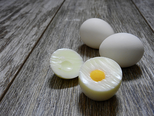 Image of hard boiled eggs