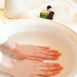hand baths medicinal purposes