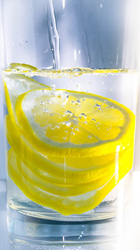 how to make lemon water