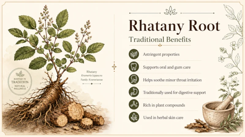 rhatany traditional benefits