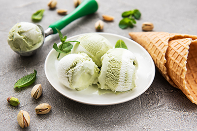 pistachio ice cream