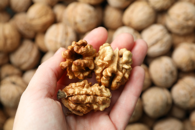 handful of walnuts