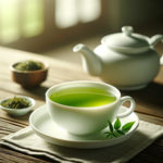 green tea in a cup