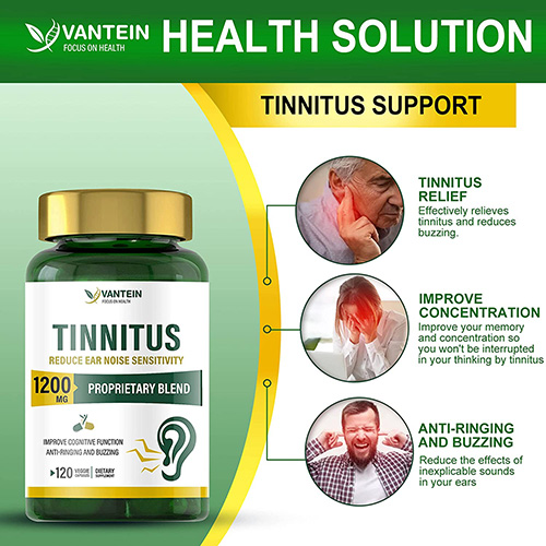 Tinnitus Relief for Ringing Ears Supplements