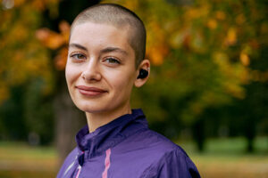 woman cancer survivor