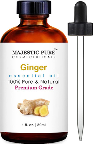 MAJESTIC PURE Ginger Essential Oil, Premium Grade