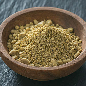asafoetida dried herb powder in a bowl