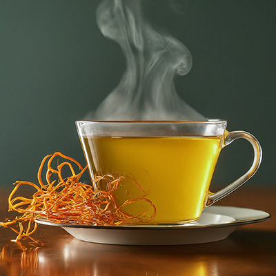 a cup of dodder plant tea