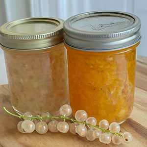 white currant jelly and marmalade