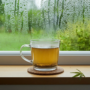 cup of hemp agrimony tea