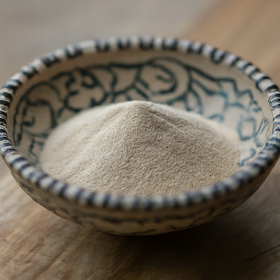 salep powder in a bowl