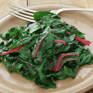 delicious swiss chard meal