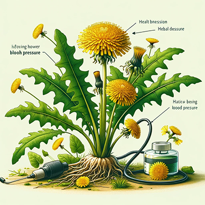 dandelion plant for high blood pressure