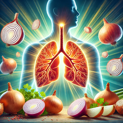 onions and the importance to the health of the lungs