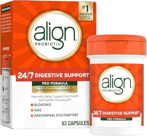 Align Probiotic, Pro Formula, Probiotics for Women and Men, Probiotics for Digestive Health, Men and Womens Probiotic Capsules Help Relieve Occasional Bloating & Gas