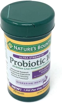 Nature's Bounty Ultra Strength Probiotic 10