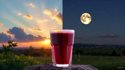 Morning versus night beet juice timing for blood pressure comparison.