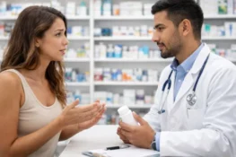 Consulting a healthcare provider about acerola cherry supplement safety.